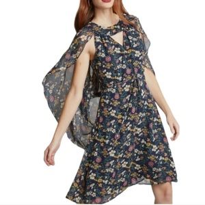 Modcloth Floral Icing on the Cape Dress